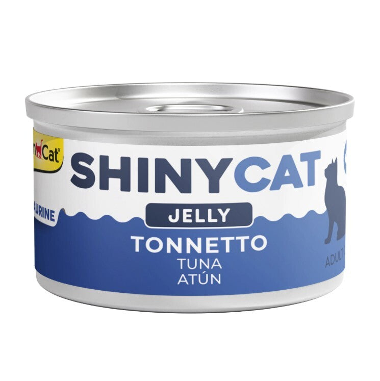 Gimcat Shinycat Sos İçinde Jelly Tuna Balıklı Kedi Konserve Maması 70 GR | SRC: Barcode: 4002064413082
